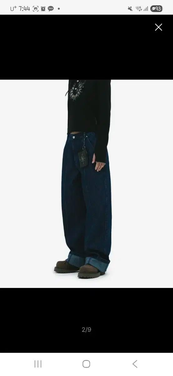 デフガーメント TEXTURE DENIM PANTS Indigo