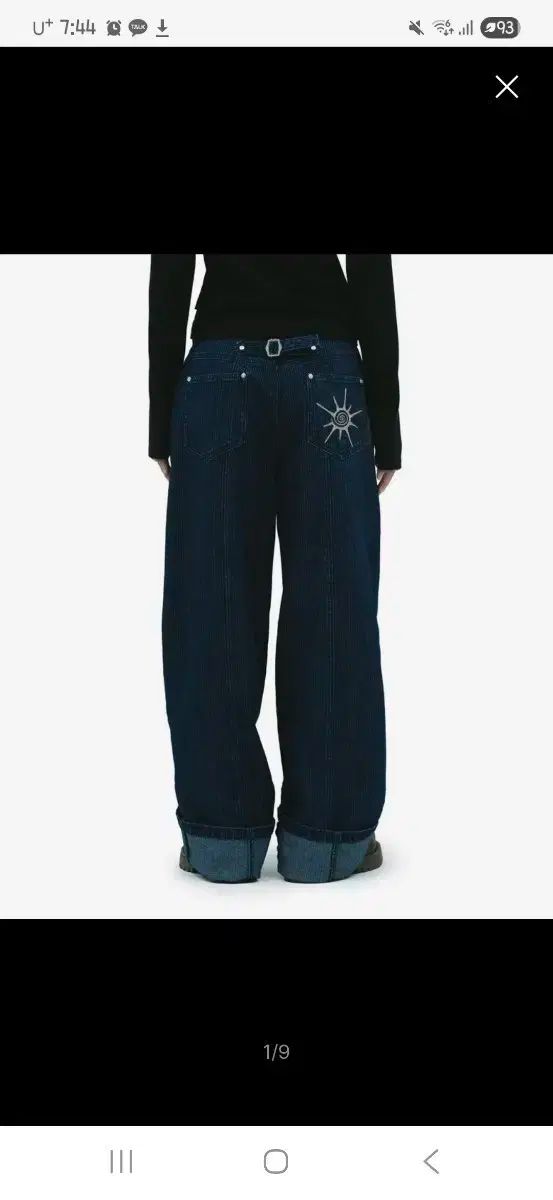 デフガーメント TEXTURE DENIM PANTS Indigo