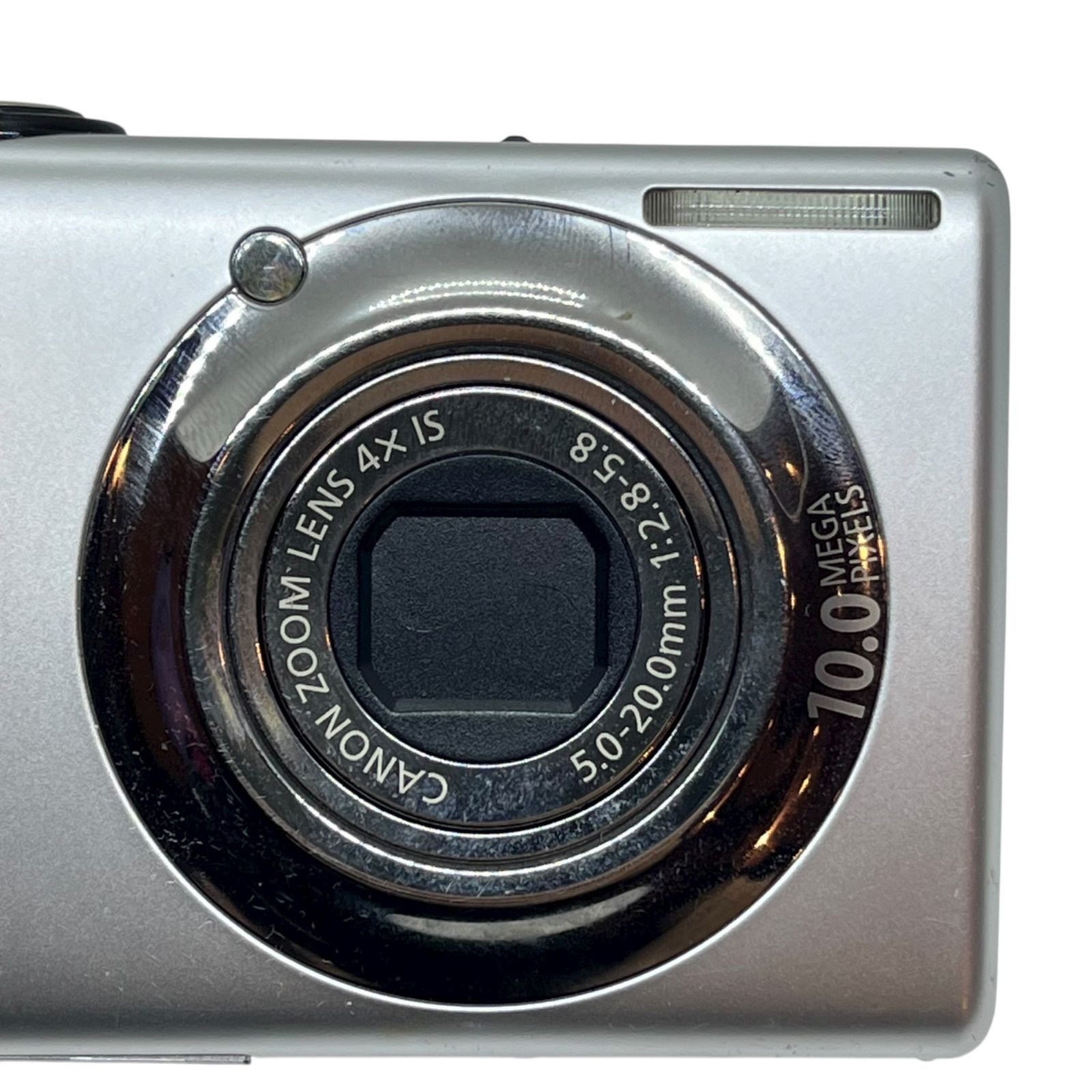 管2510-38 動作未 CANON キヤノン IXY DIGITAL 920 IS イクシー デジタル920IS コンパクトデジカメ 光学4×ズーム 1000万画素 シルバー