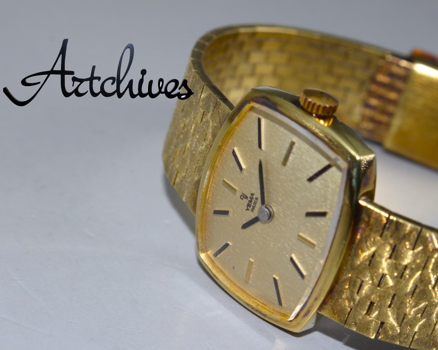 VRW-1432 時計 YEMA イエマ CG文字盤 レディース 手巻き 腕時計 稼働品