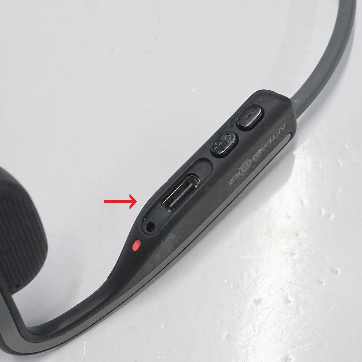 S☆SHOKZ OPENMOVE 骨伝導イヤホン グレー Shokz（ショックス） 骨伝導 
