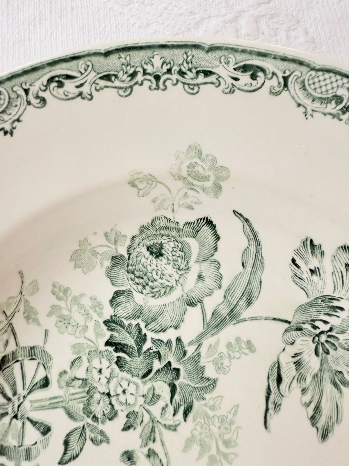 ⑤ Sarregumines fontanges green 深皿 サルグミンヌ フォンタンジュ