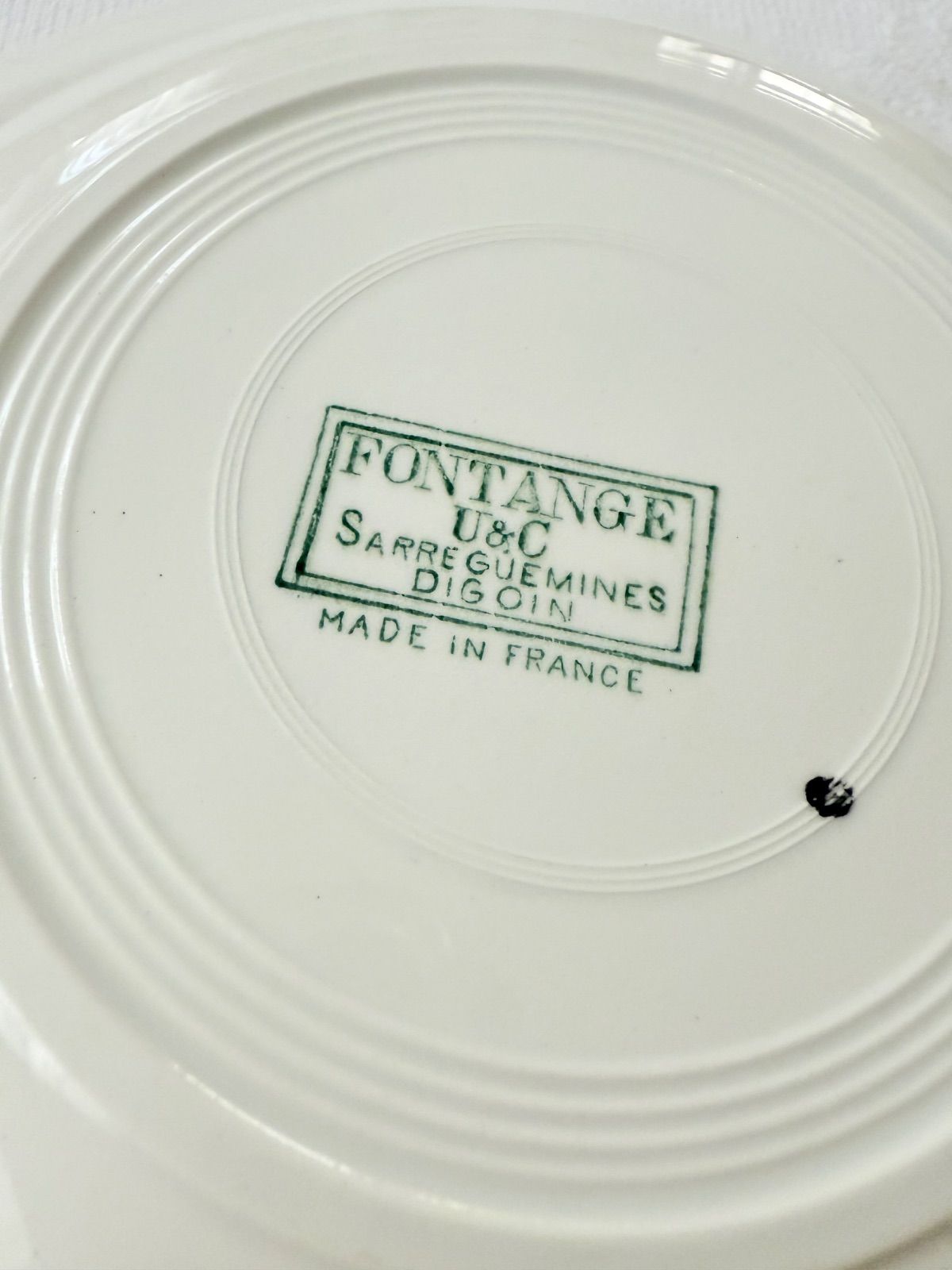 ⑤ Sarregumines fontanges green 深皿 サルグミンヌ フォンタンジュ