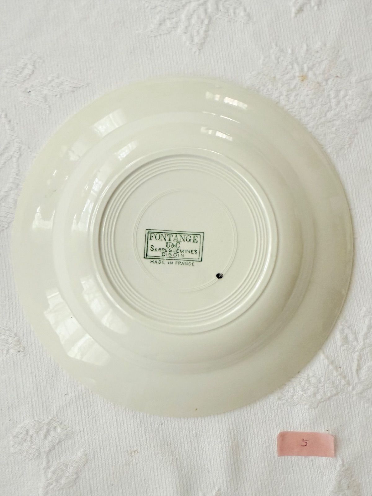 ⑤ Sarregumines fontanges green 深皿 サルグミンヌ フォンタンジュ