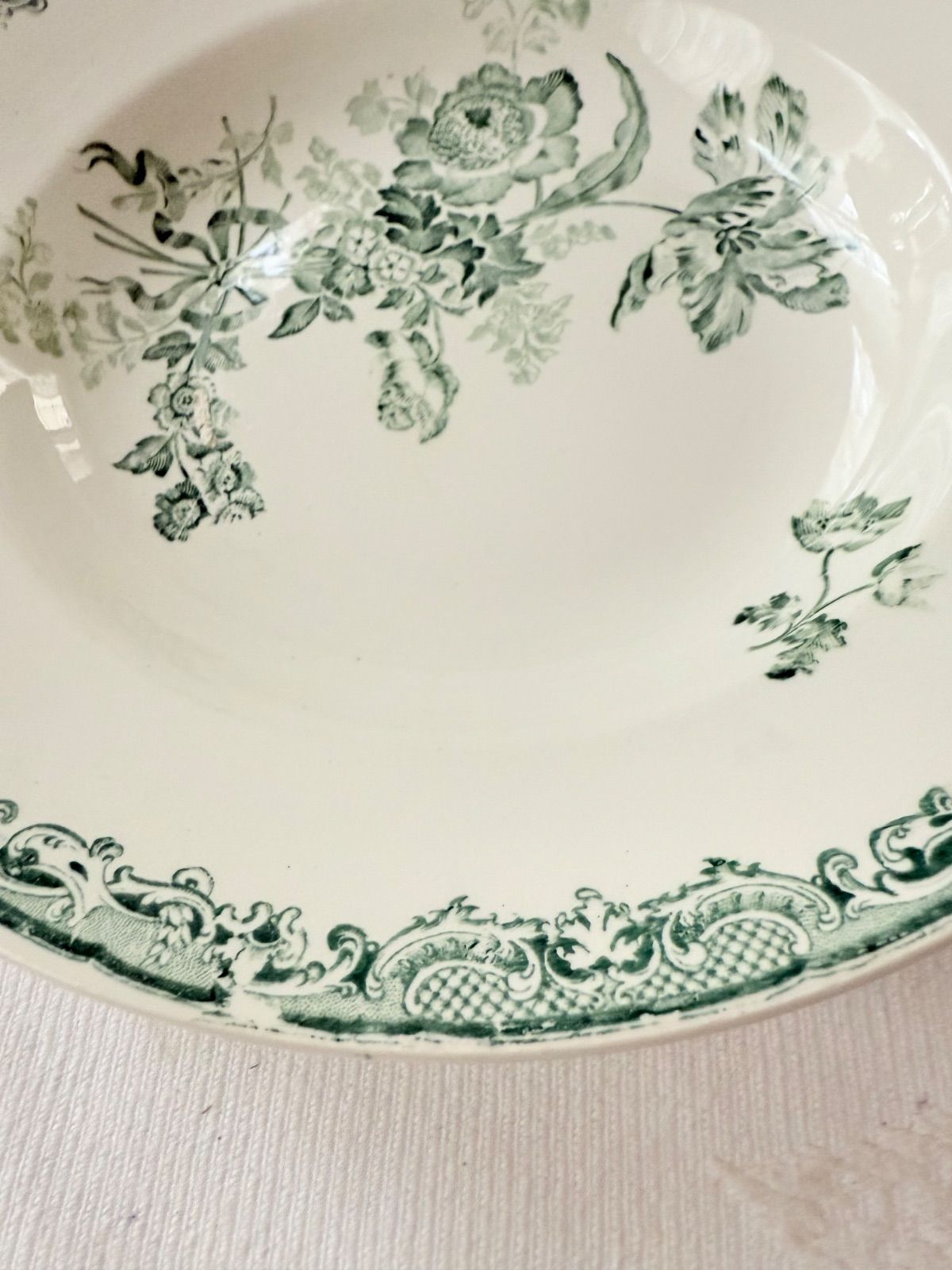 ⑤ Sarregumines fontanges green 深皿 サルグミンヌ フォンタンジュ