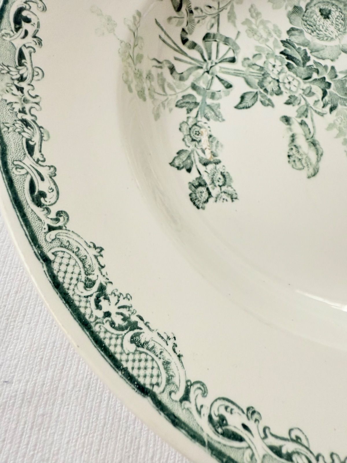 ⑤ Sarregumines fontanges green 深皿 サルグミンヌ フォンタンジュ