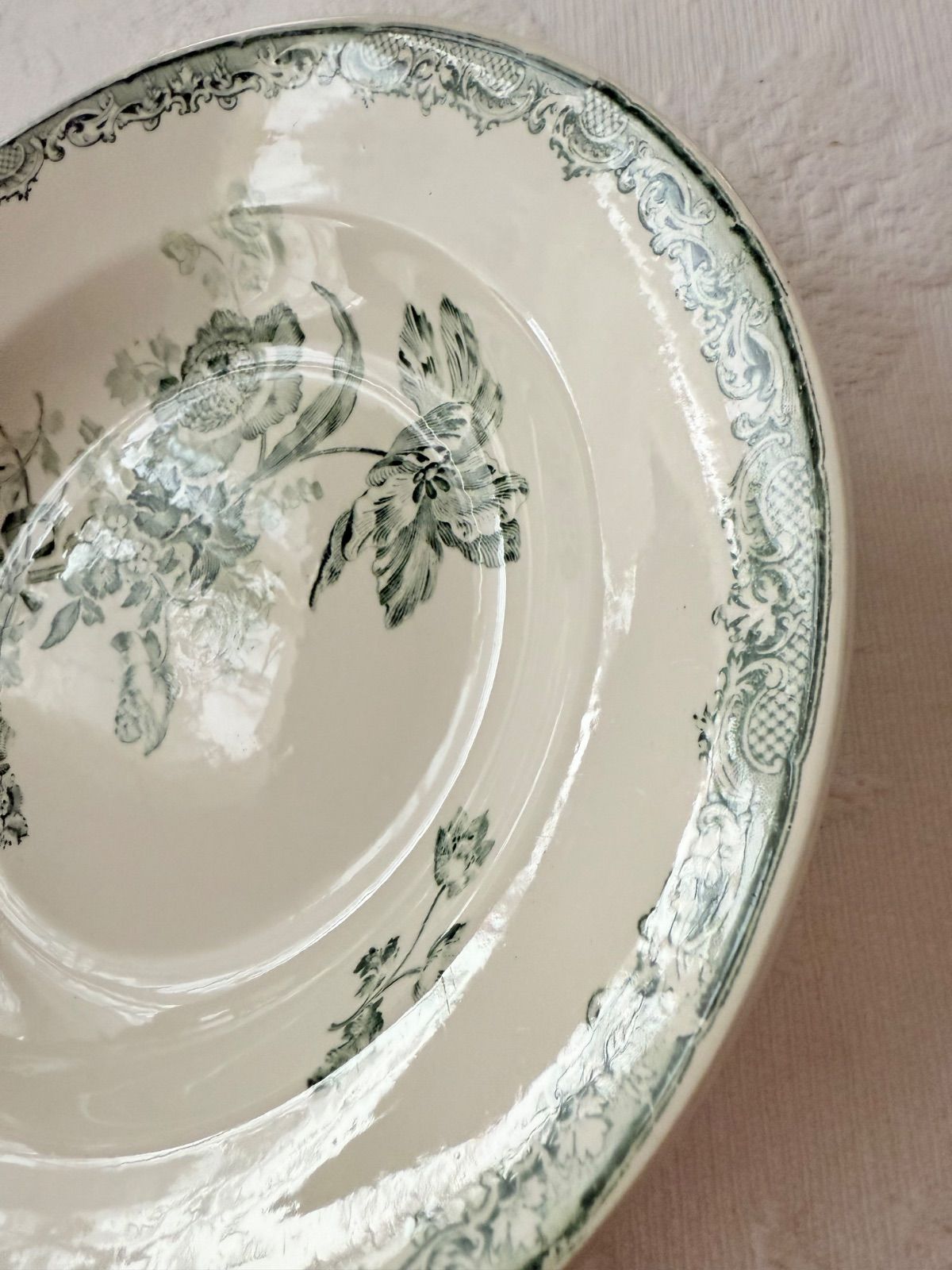 ⑤ Sarregumines fontanges green 深皿 サルグミンヌ フォンタンジュ