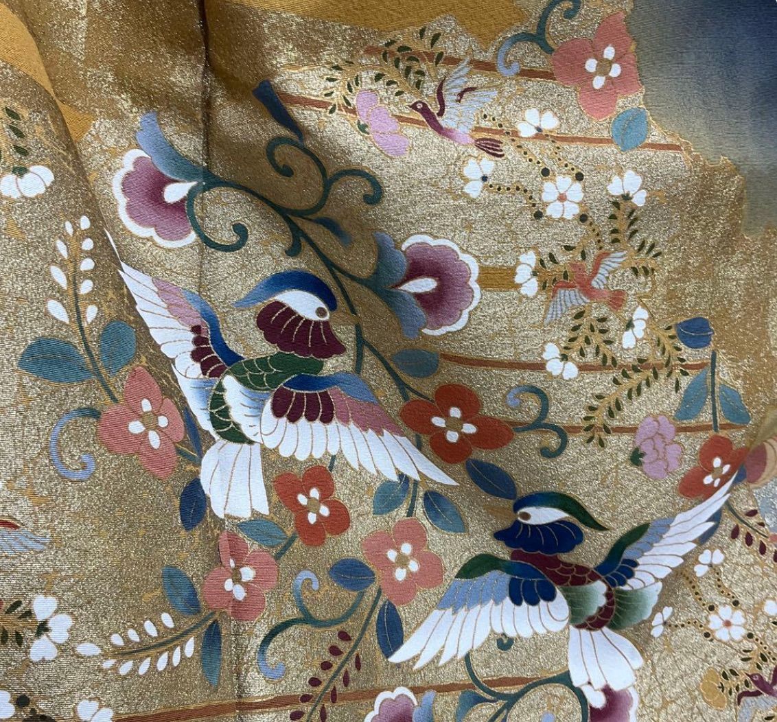 kimono one kimonoarisa 黒留袖 広衿 五つ紋 作家者 正絹 ロング 比翼付き 裄68肩丈162 花嫁衣裳着物帯振袖成人式卒業式袴袋帯