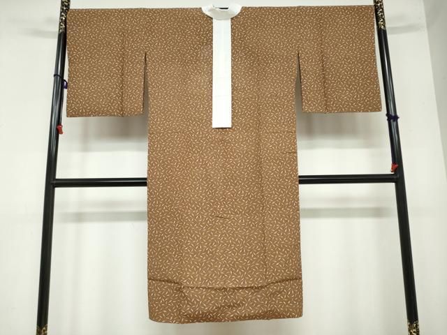 平和屋着物 長襦袢 無双仕立て 色ほのか 成物 唐辛子 反端付き 正絹 DAAY5462ud