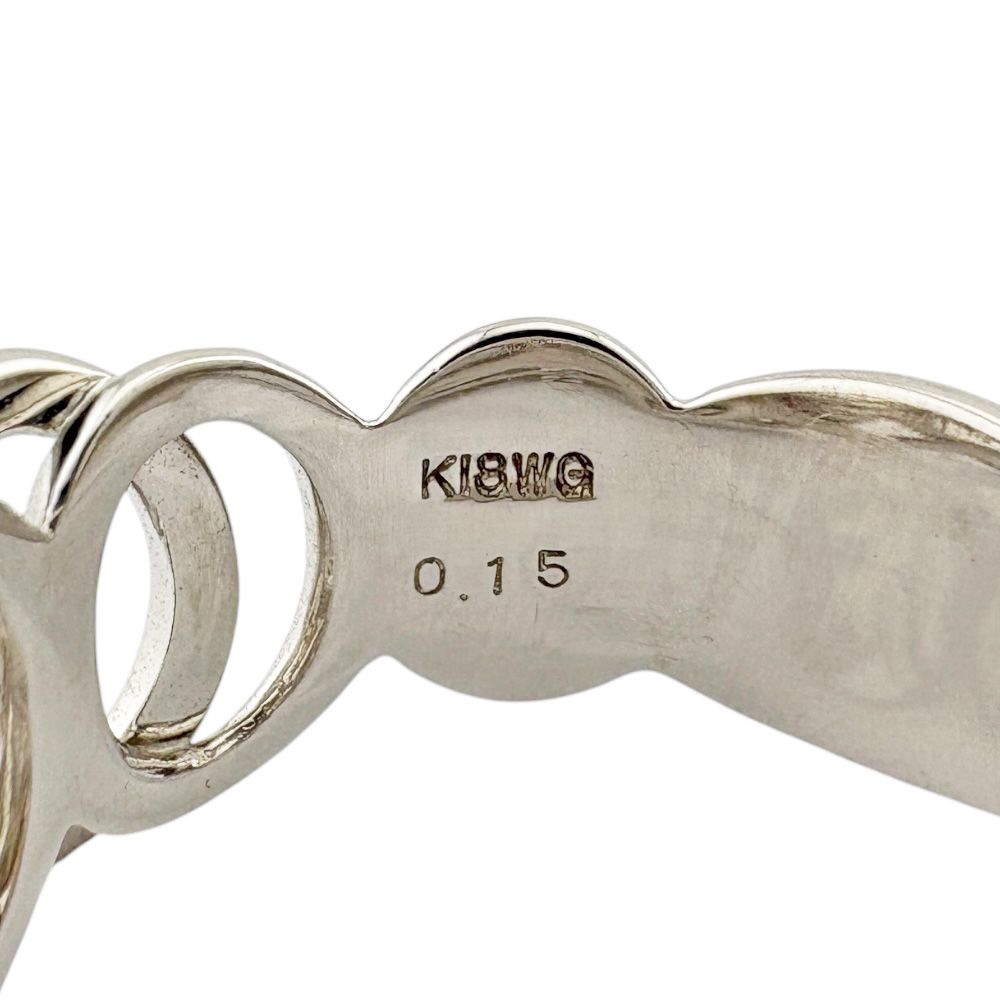 18金 K18ホワイトゴールド