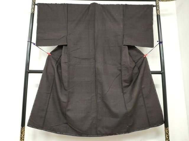 平和屋着物 男性 紬 縞 正絹 DAAY5481ud