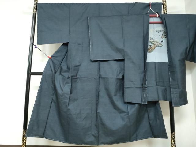 平和屋着物 男性 本場大島紬 アンサンブル 120亀甲 総詰め 正絹 DAAY5489ud