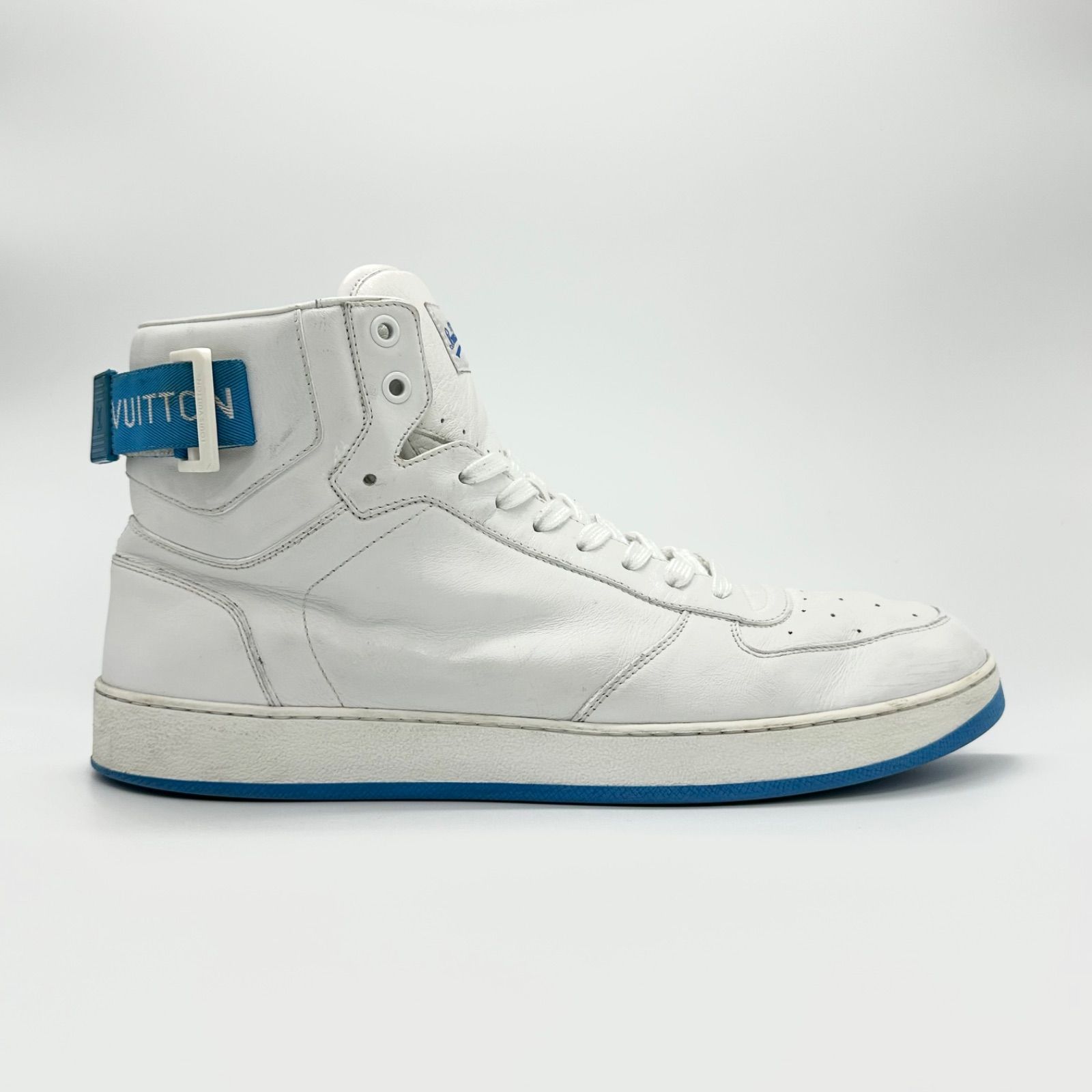 ヴィトン LV リヴォリライン メンズ ハイカット スニーカー27.5センチ LOUIS VUITTON ルイヴィトン リヴォリ・ライン スニーカー ハイカット