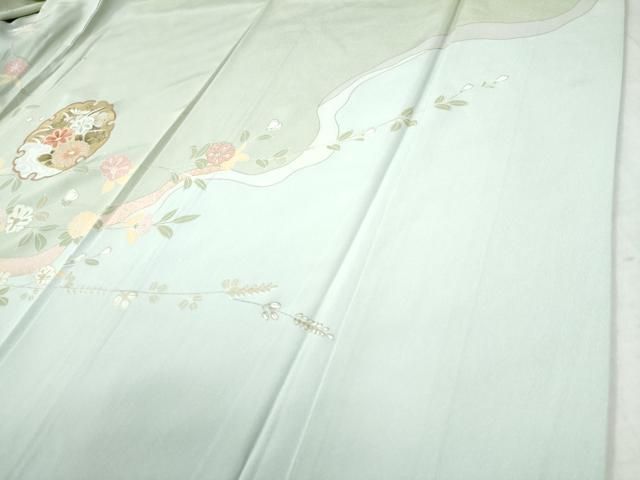 雪輪吉祥草花文