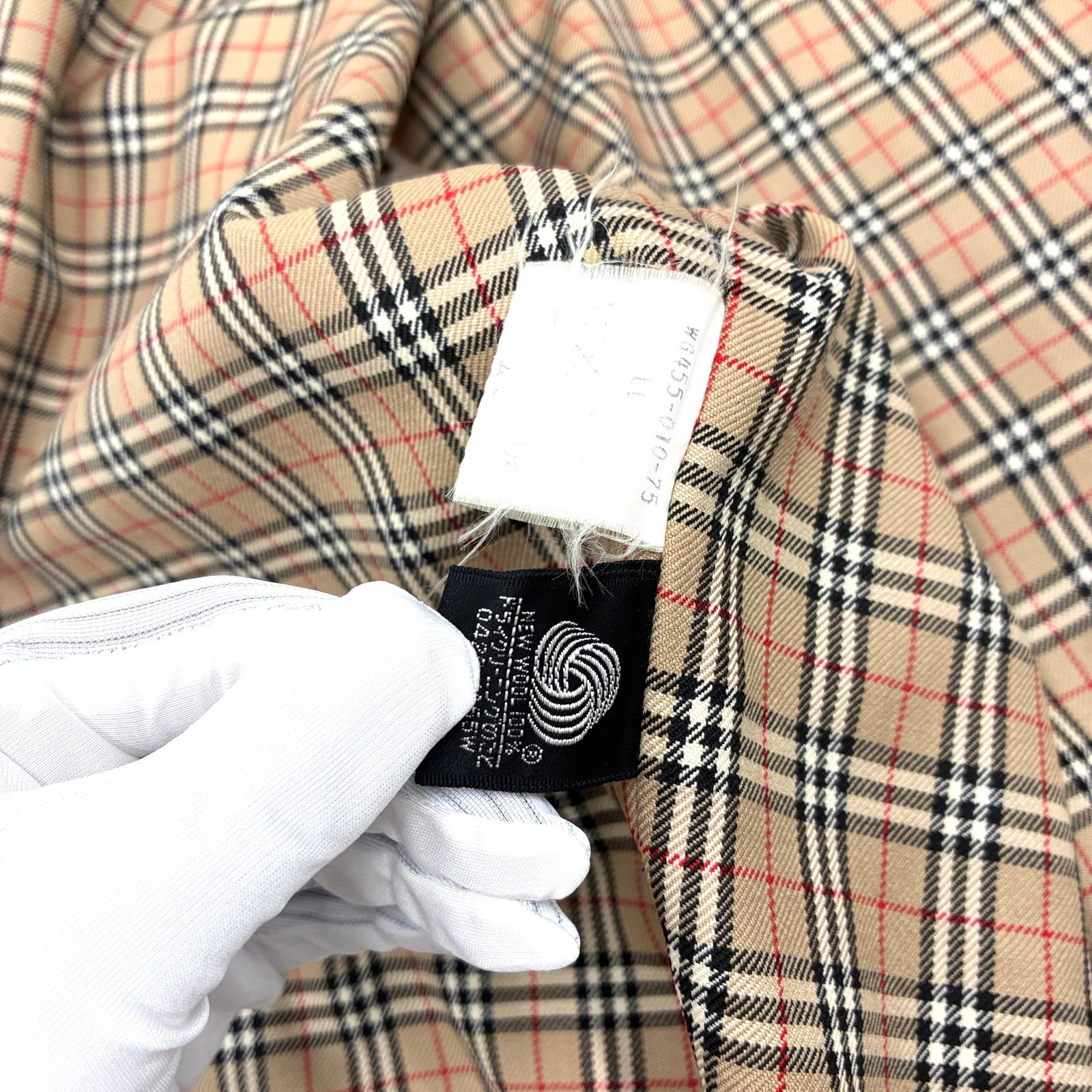 Burberrys バーバリーズ ヴィンテージ ジップ ウールブルゾン