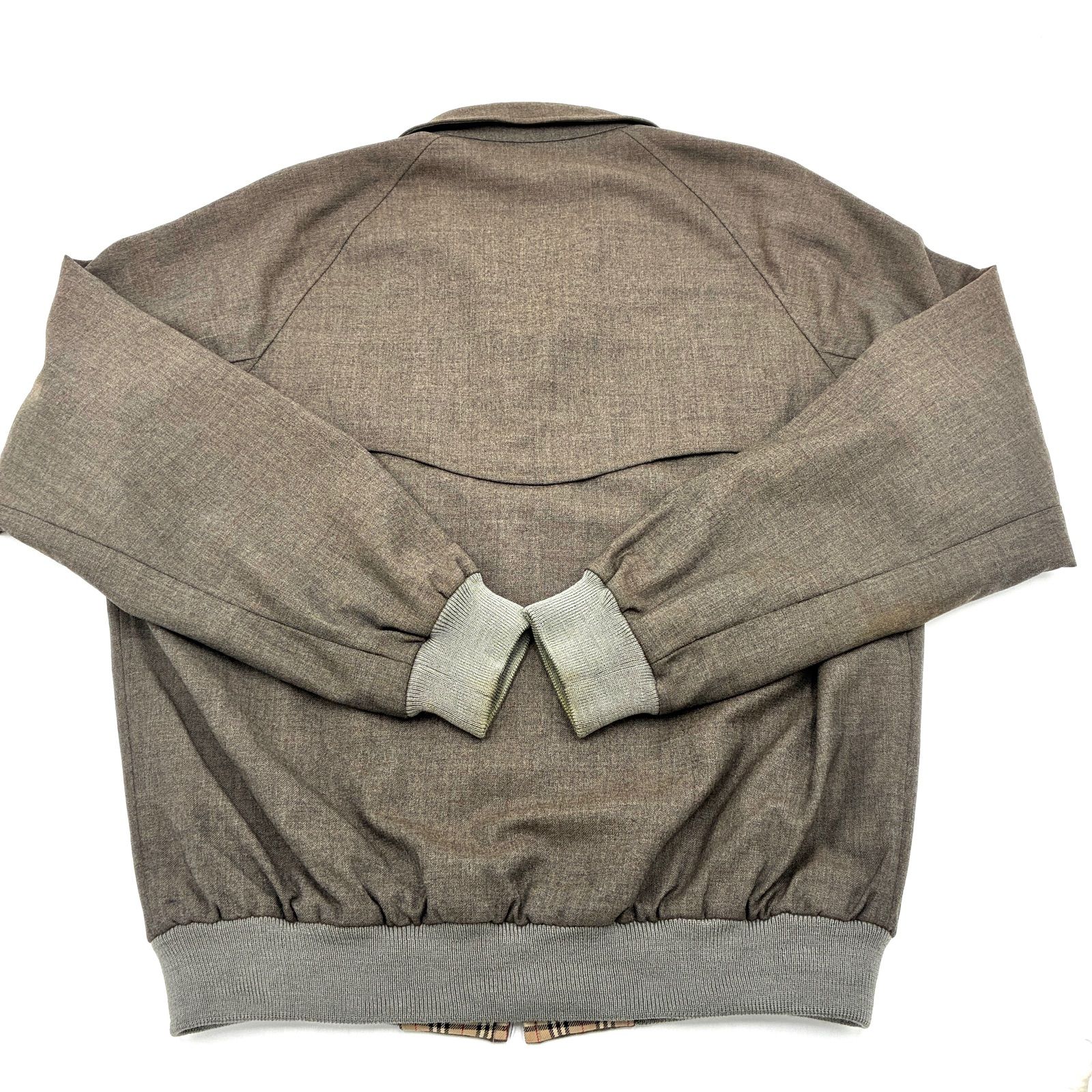 Burberrys バーバリーズ ヴィンテージ ジップ ウールブルゾン