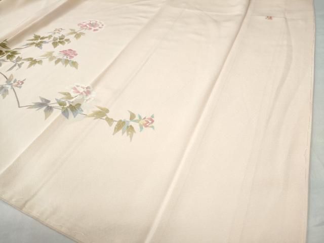 枝花文 暈し染め