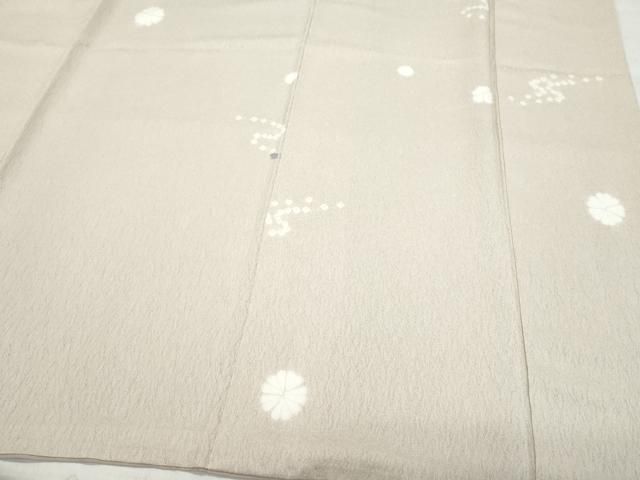 刺繍 流線草花文