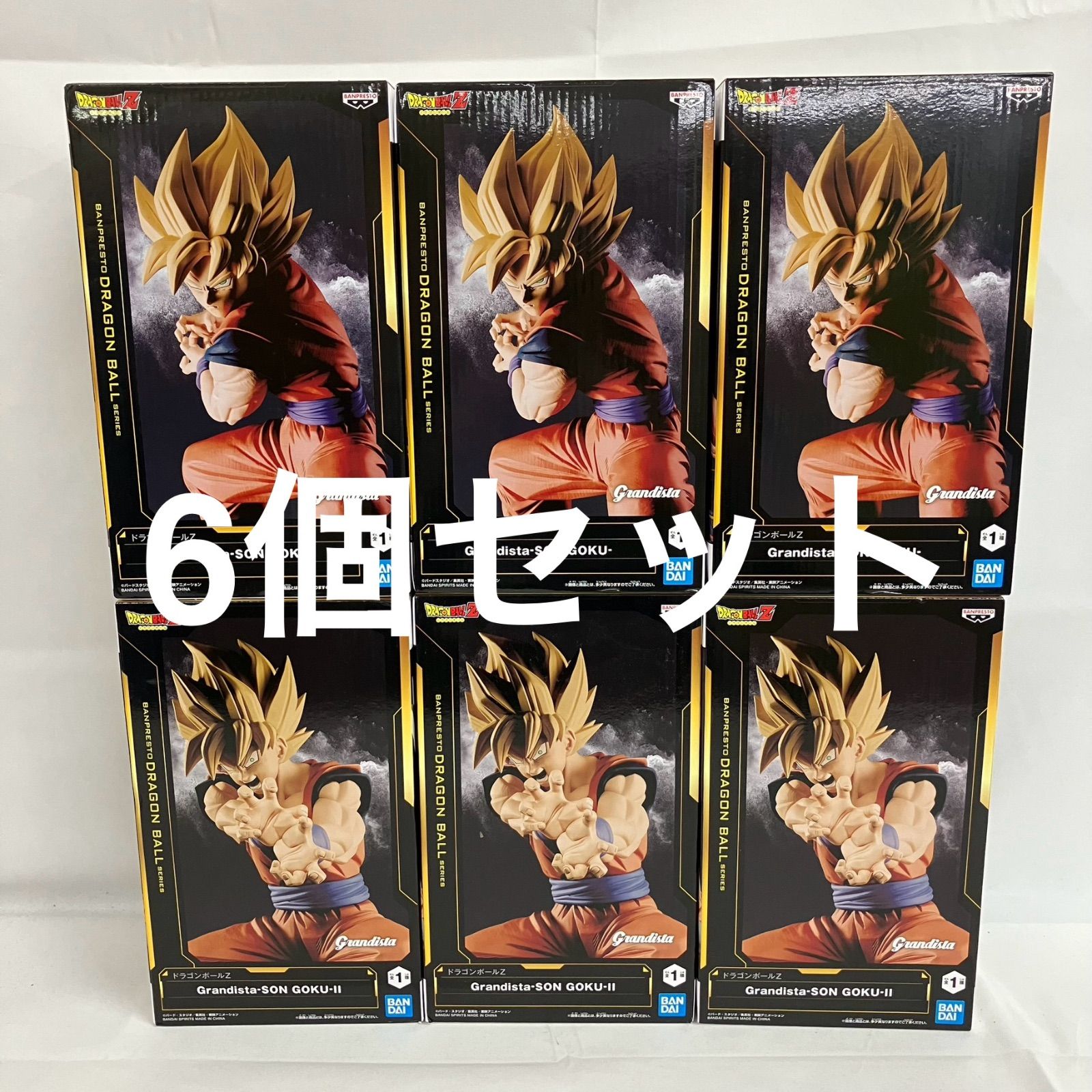 未開封 ドラゴンボールZ Grandista 孫悟空 フィギュア 6個セット 
