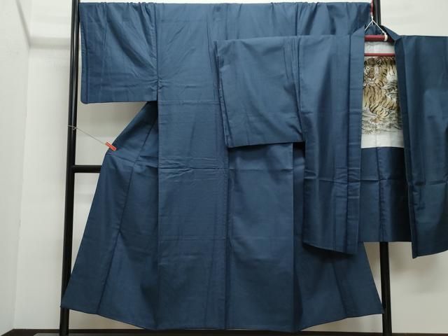 平和屋着物 男性 紬 アンサンブル 100亀甲 正絹 CAAZ8088vf