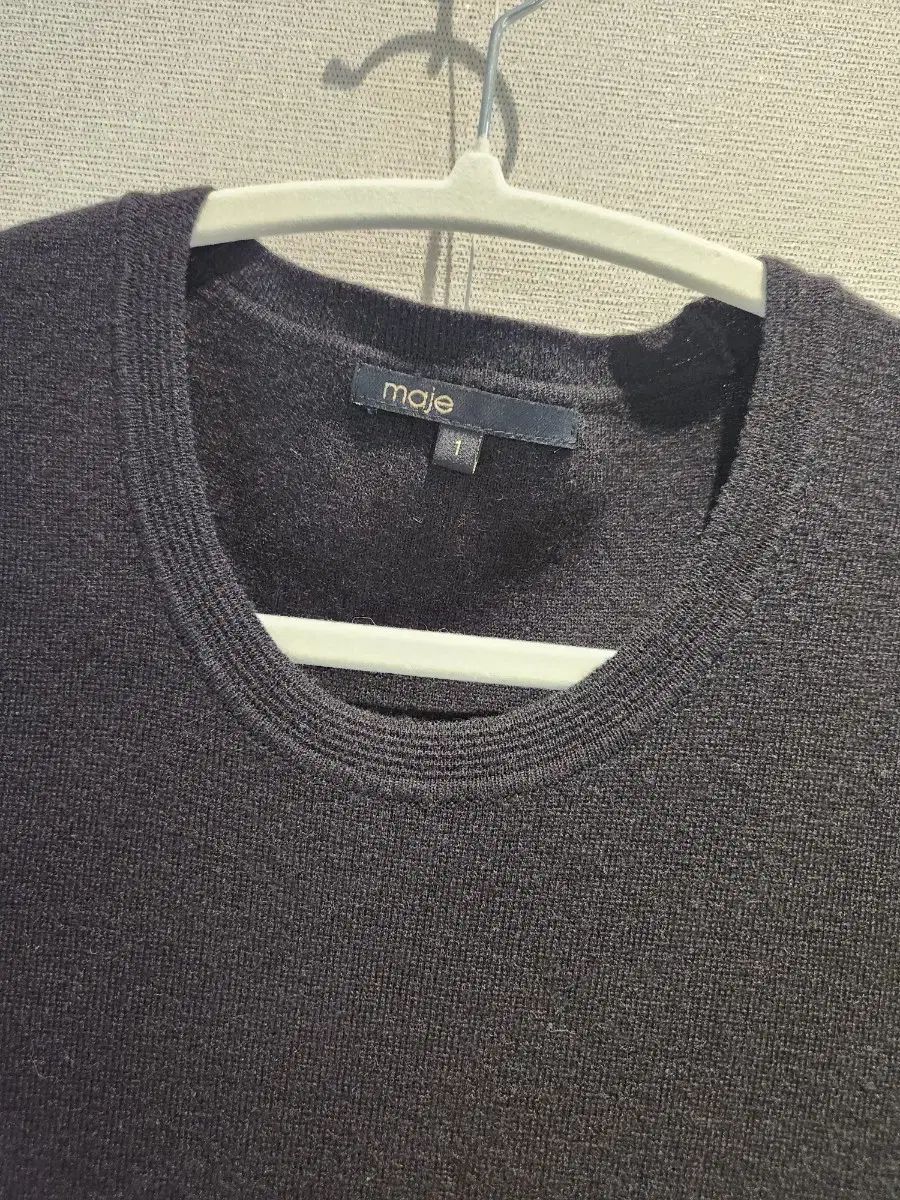 maje ブラック ニット ONE PIECE サイズ 1