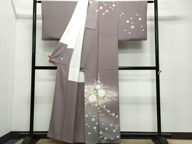 平和屋着物 訪問着 作家物 四季の舞 暈し染め 金銀彩 正絹 CAAZ8097vf