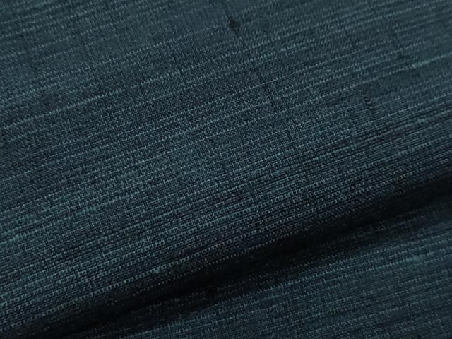 平和屋着物 男性 紬 百入茶色 正絹 vf