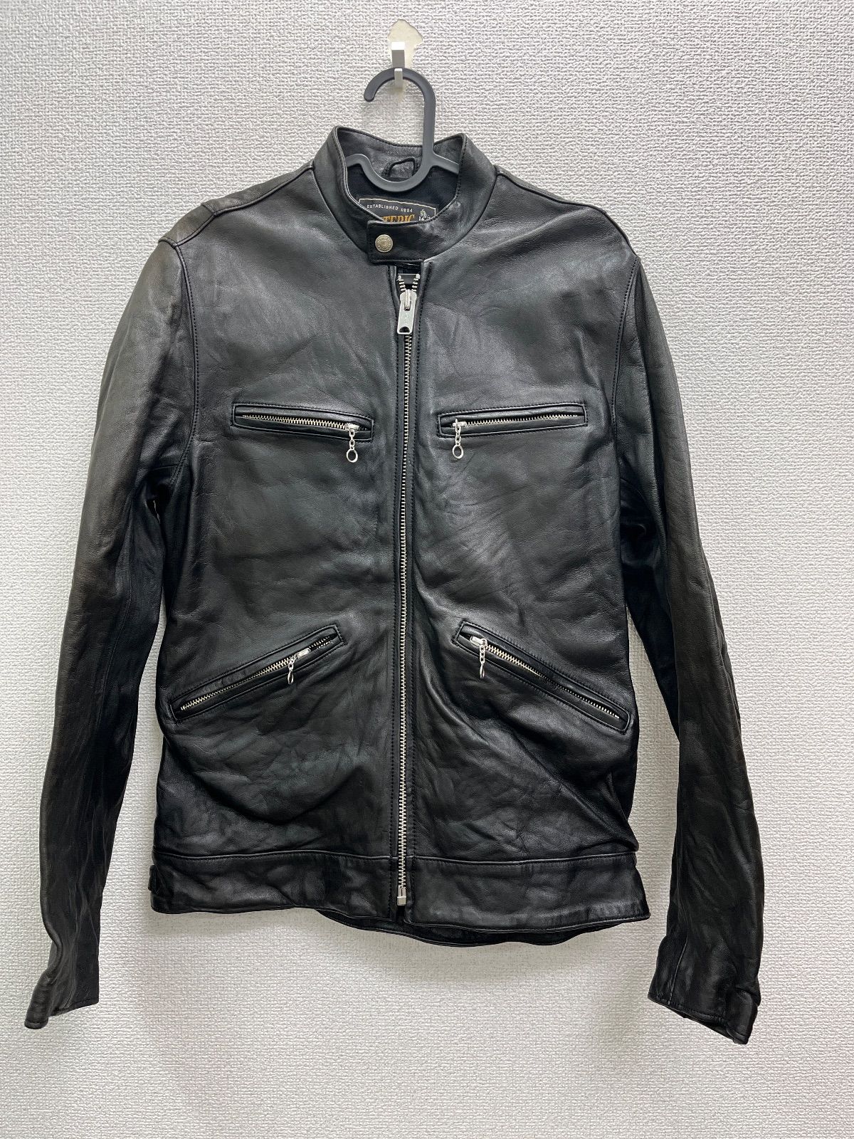 HYSTERIC GLAMOUR レザージャケット ブラック Sサイズ