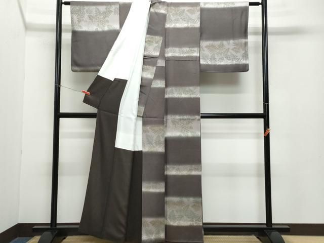 平和屋着物 下川響 訪問着 草花文 金通し地 正絹 CAAZ8117vf