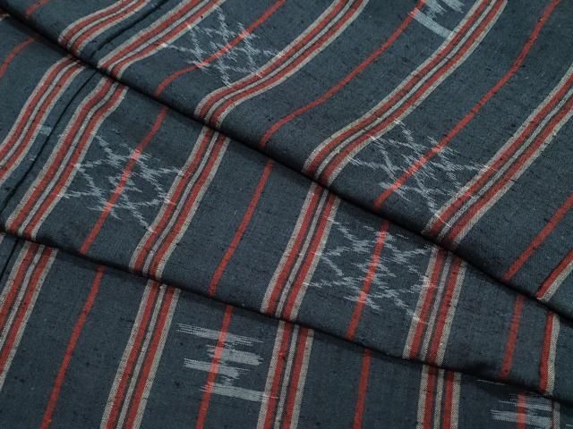 平和屋着物 上質な紬 吉祥間道 正絹 CAAZ8119vf