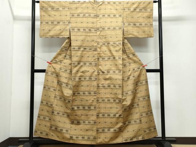 平和屋着物 上質な紬 吉祥文 正絹 CAAZ8121vf