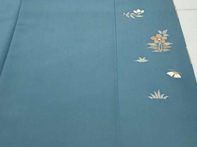 鳳凰花蝶文 金彩