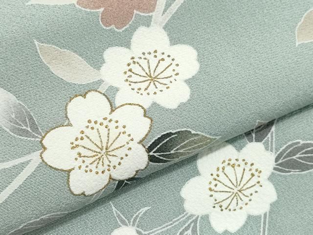 訪問着 枝垂れ桜