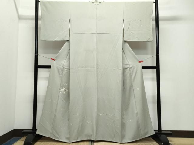 平和屋着物 本加賀友禅作家 柿本市郎 訪問着 草花文 正絹 CAAZ8131vf