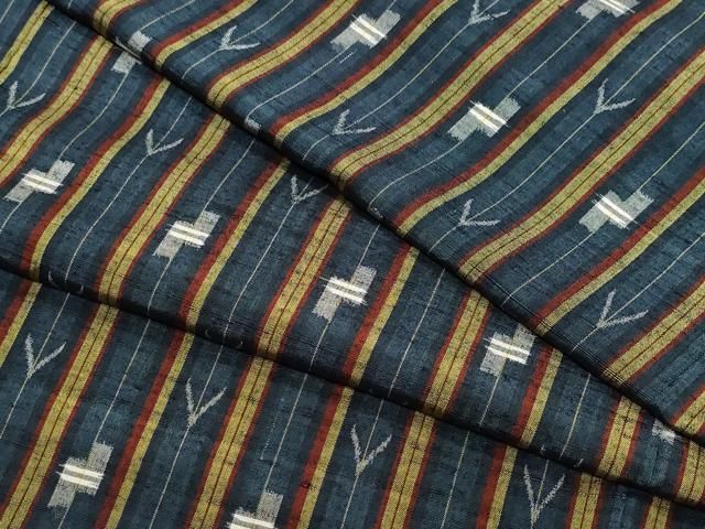 平和屋着物 上質な紬 吉祥間道 正絹 CAAZ8132vf