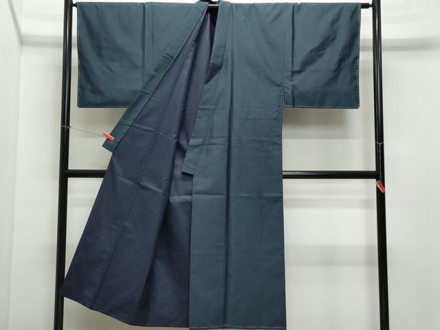 平和屋着物 男性 本場大島紬 アンサンブル 80亀甲 総詰め 正絹 vf