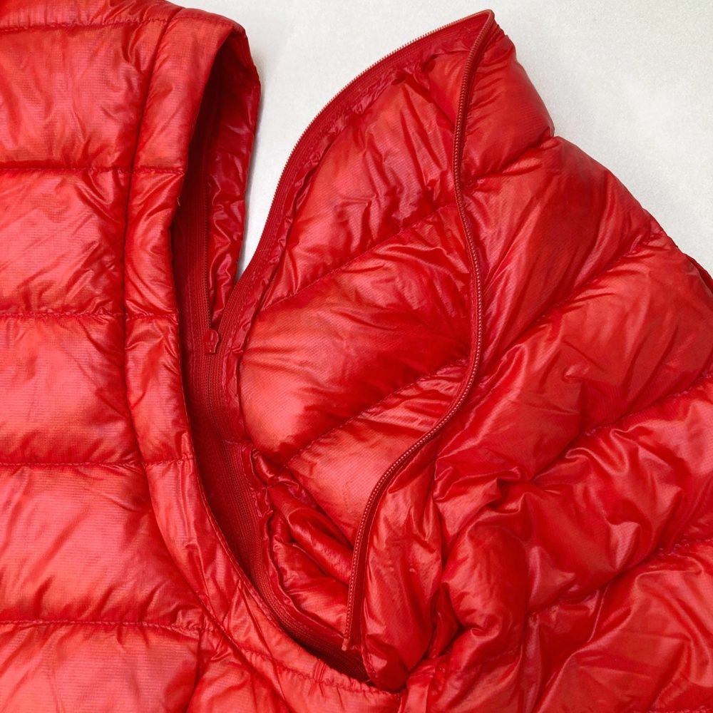 サイズ：5 PEARLY GATES パーリーゲイツ 2way ダウンジャケット レッド