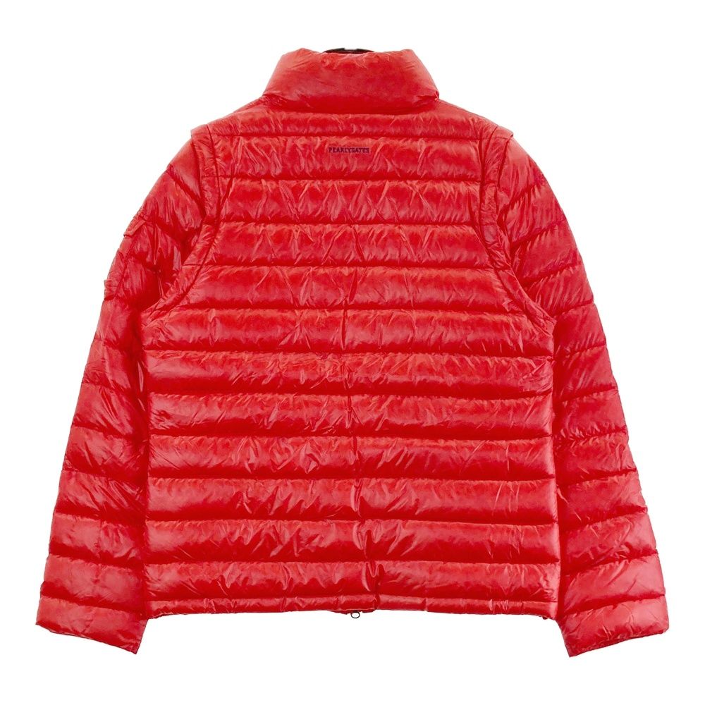 サイズ：5 PEARLY GATES パーリーゲイツ 2way ダウンジャケット レッド