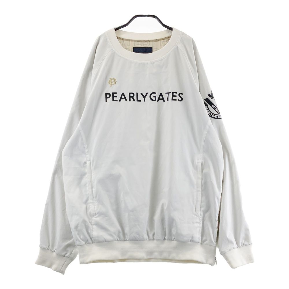 サイズ 7 PEARLY GATES パーリーゲイツ タフレックス×サーモトロン 蓄熱 長袖ブルゾン スニードジャック 裏地ロゴ ホワイト系 240101415924 ゴルフウェア メンズ ストスト