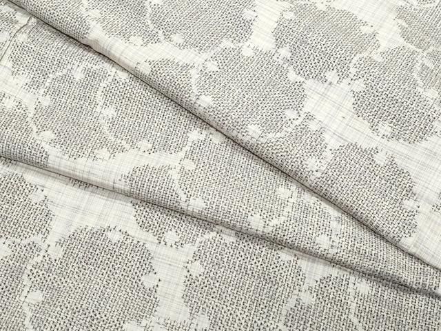 平和屋着物 上質な紬 雪輪文 正絹 CAAZ8182vf