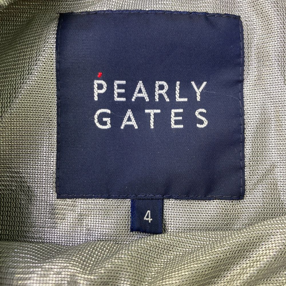 サイズ：4 PEARLY GATES パーリーゲイツ 蓄熱ブルゾン グレー系