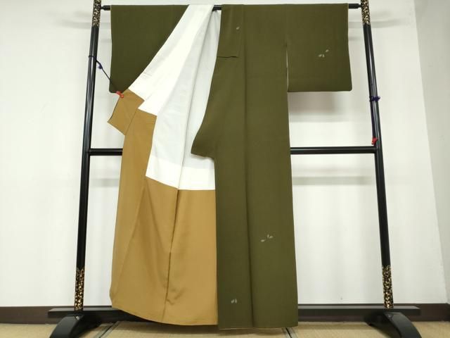 平和屋着物 世界的人形師 辻村寿三郎 ジュサブロー 訪問着 舞桜文 金彩 正絹 DAAY5541ud