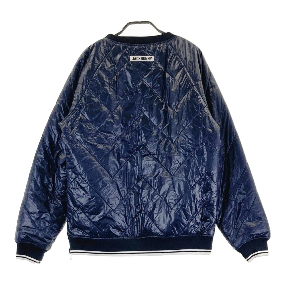 サイズ 5 JACK BUNNY ジャックバニー 中綿リバーシブルブルゾン ネイビー系 240101439796 ゴルフウェア メンズ ストスト