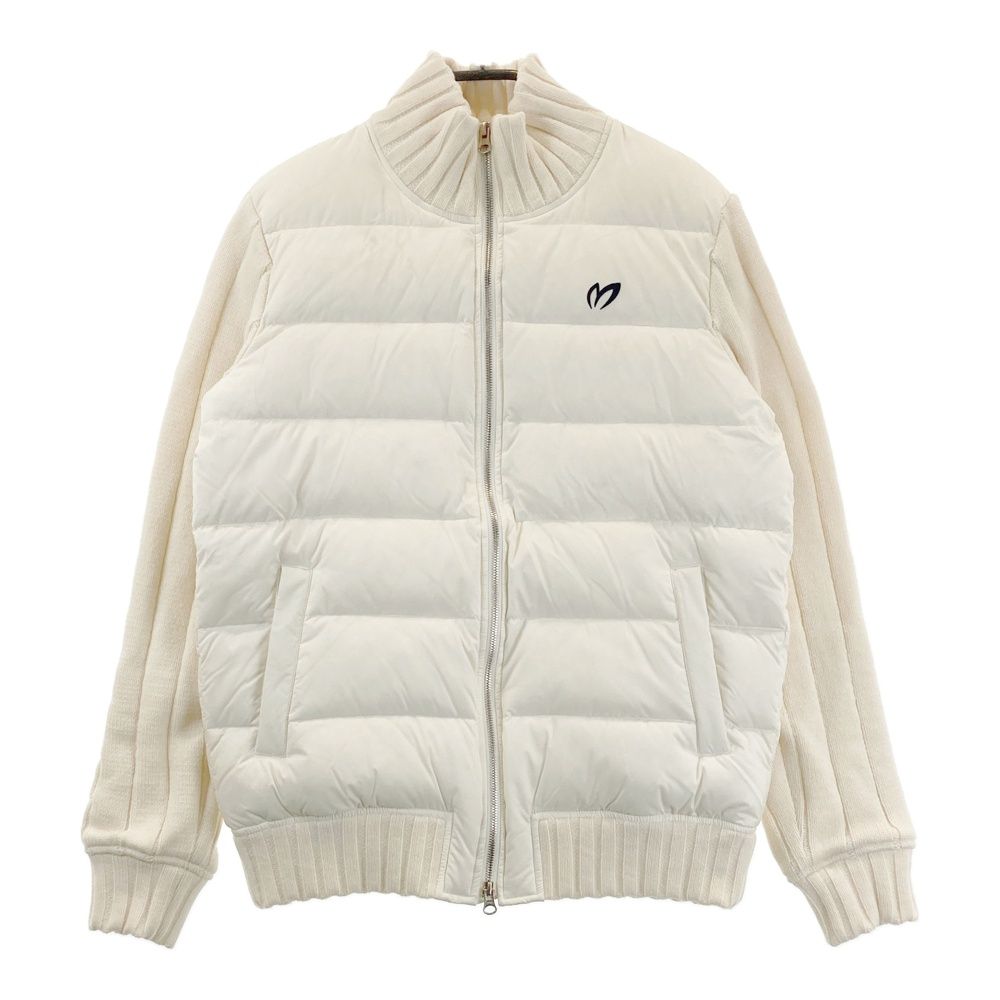 サイズ 4 MASTER BUNNY EDITION マスターバニーエディション 切替 ダウンジャケット ホワイト系 240101441425 ゴルフウェア メンズ ストスト