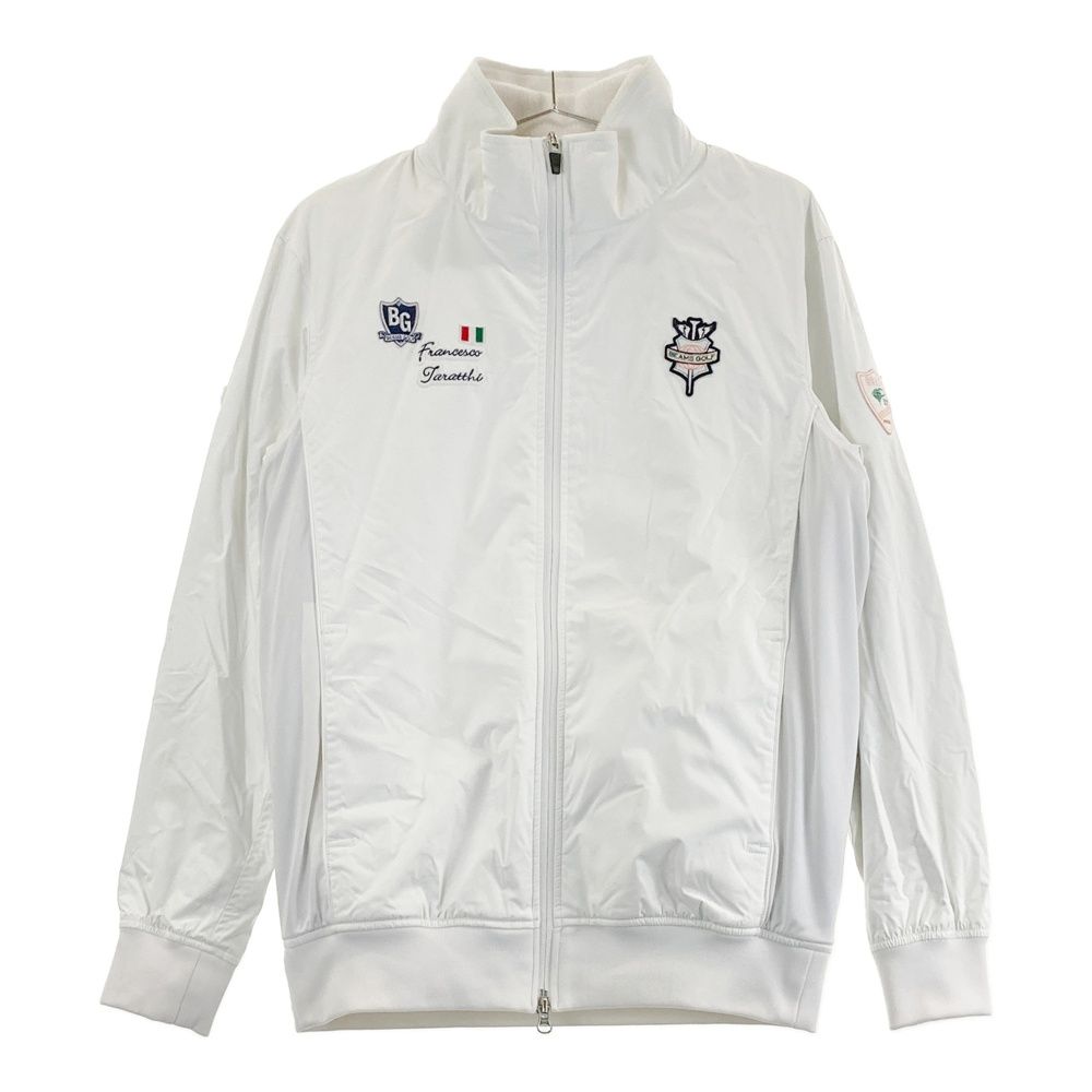 サイズ M BEAMS GOLF ビームスゴルフ 番手 蓄熱 ベスト付 ジップジャケット ホワイト系 240101441472 ゴルフウェア メンズ ストスト