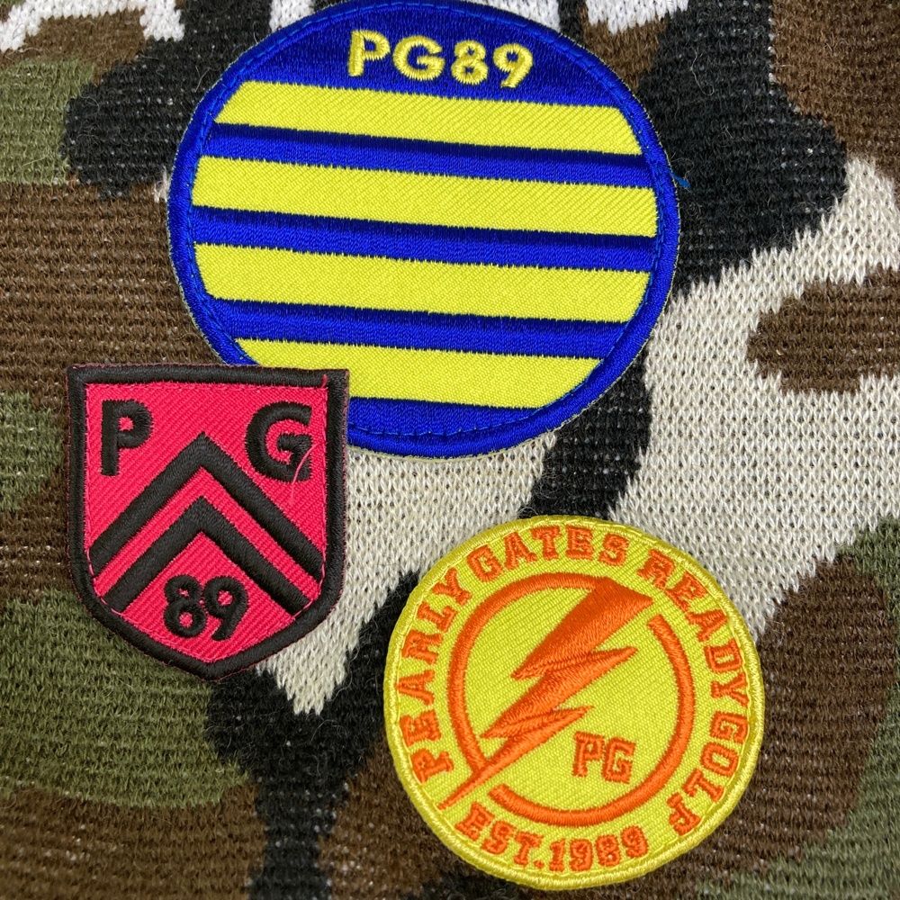 カモフラ柄 カーキ系