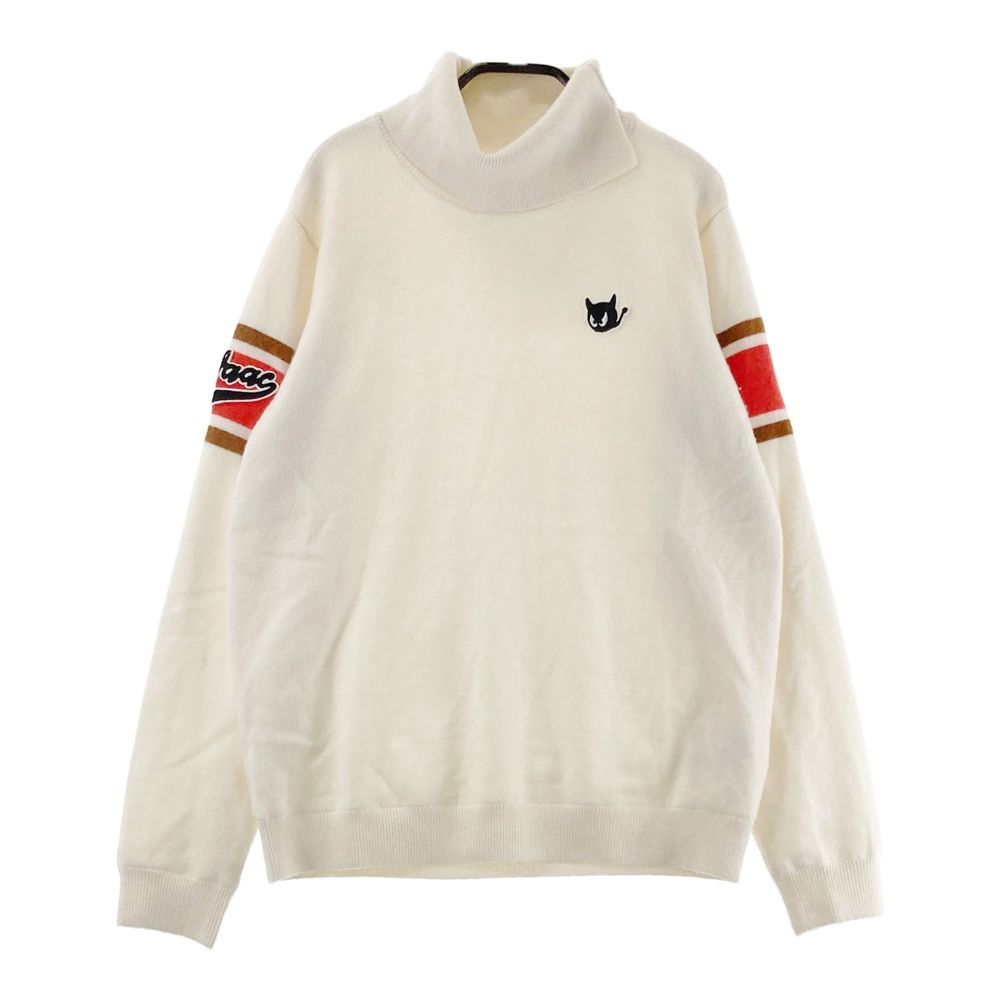 サイズ 3 WAAC ワック タートルニットセーター ホワイト系 240101452430 ゴルフウェア レディース ストスト