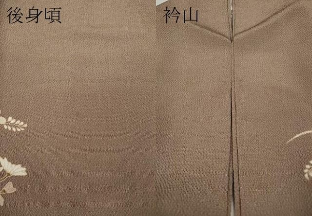 平和屋着物 訪問着 短冊草花文 金彩 鬼しぼ縮緬 正絹 CABA1658ut WWW_SMP1DAWEKUDUS_SCH_ID