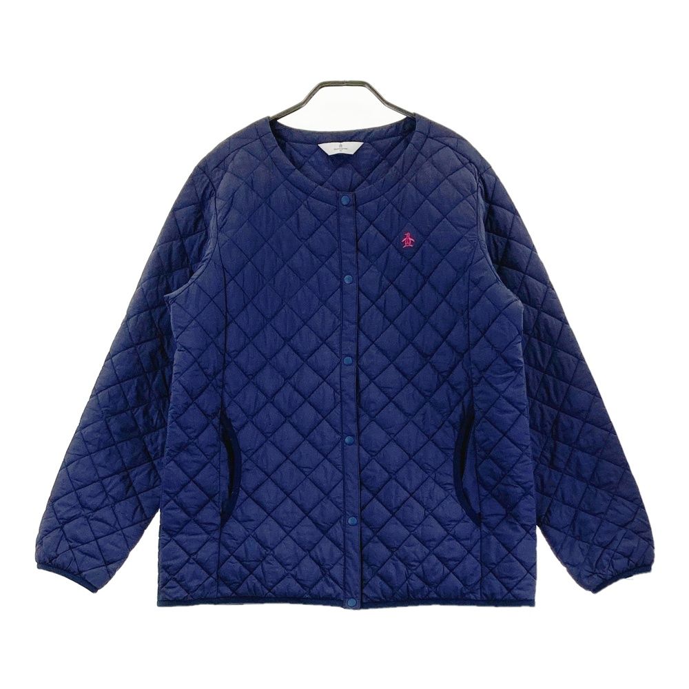 サイズ 3L MUNSING WEAR マンシングウェア MGWSJK06 キルティング 中綿ジャケット ネイビー系 240101550352 ゴルフウェア レディース ストスト