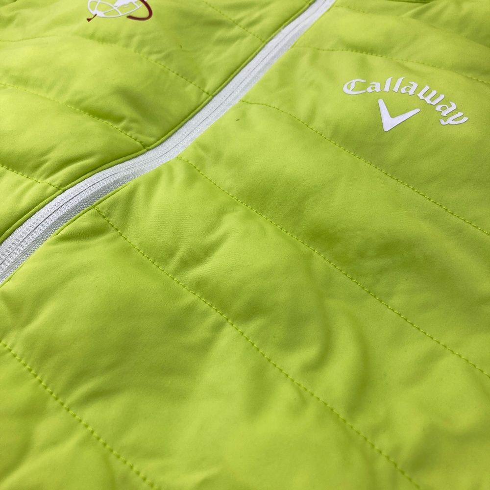 サイズ M CALLAWAY キャロウェイ 長袖 中綿ジャケット グリーン系 240101551268 ゴルフウェア メンズ ストスト LLC-HASEGAWATOSO_COM